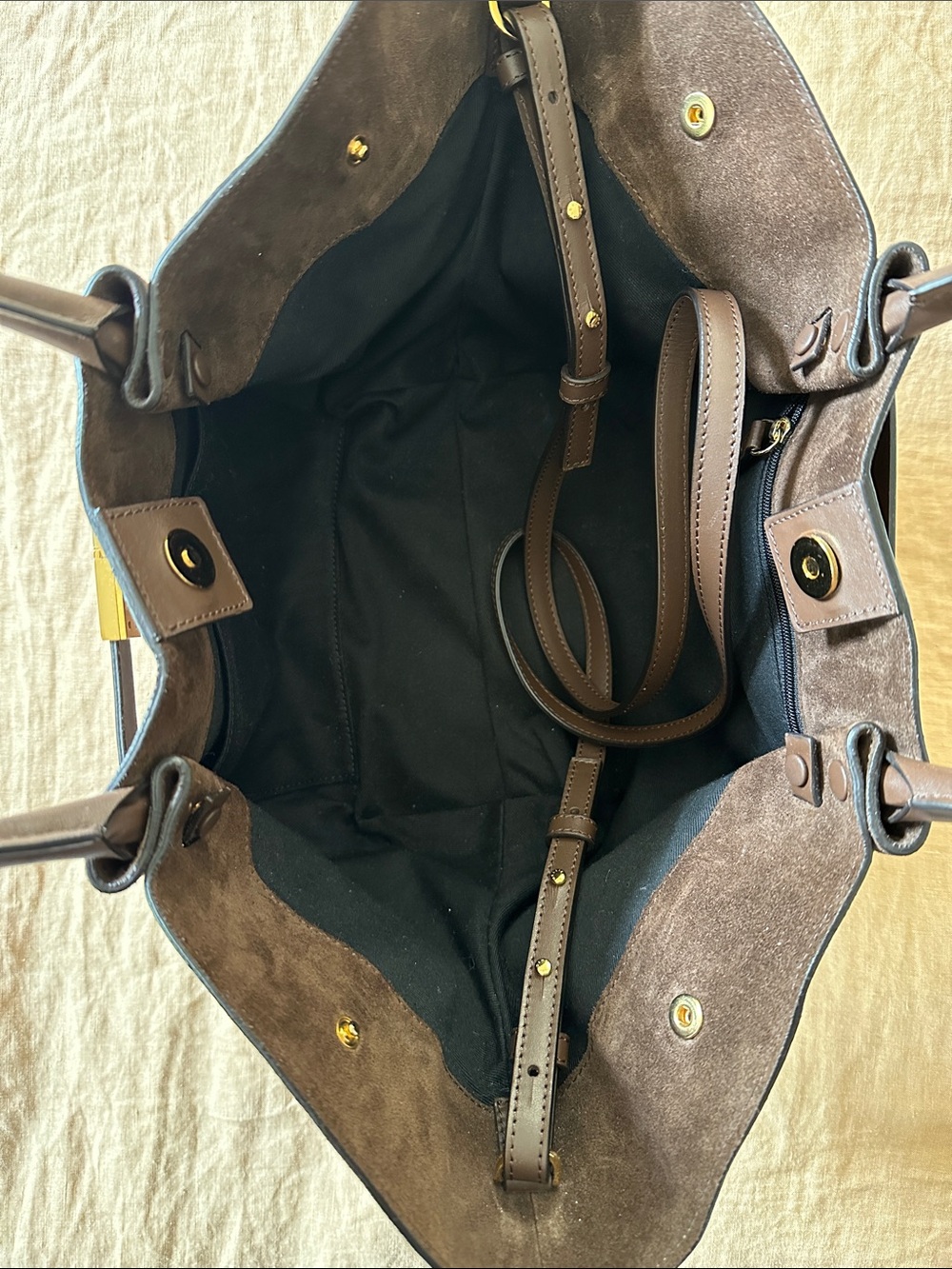 NWT DeMellier The Midi New York in Mocha Suede - Picture 8 of 8